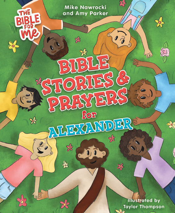 The Bible for Me: Bible Stories and Prayers PERSONALIZED EDITION: BOYS NAMES
