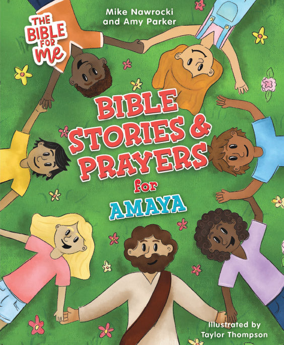 The Bible for Me: Bible Stories and Prayers PERSONALIZED EDITION: GIRLS NAMES