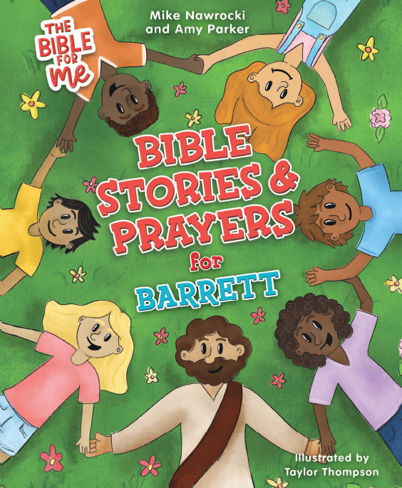The Bible for Me: Bible Stories and Prayers PERSONALIZED EDITION: BOYS NAMES