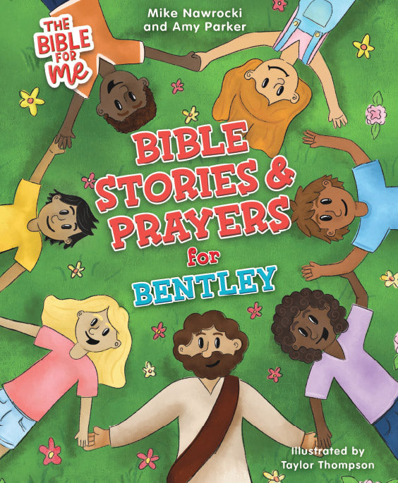 The Bible for Me: Bible Stories and Prayers PERSONALIZED EDITION: BOYS NAMES