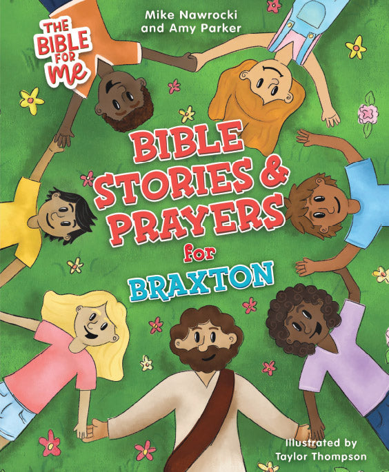 The Bible for Me: Bible Stories and Prayers PERSONALIZED EDITION: BOYS NAMES