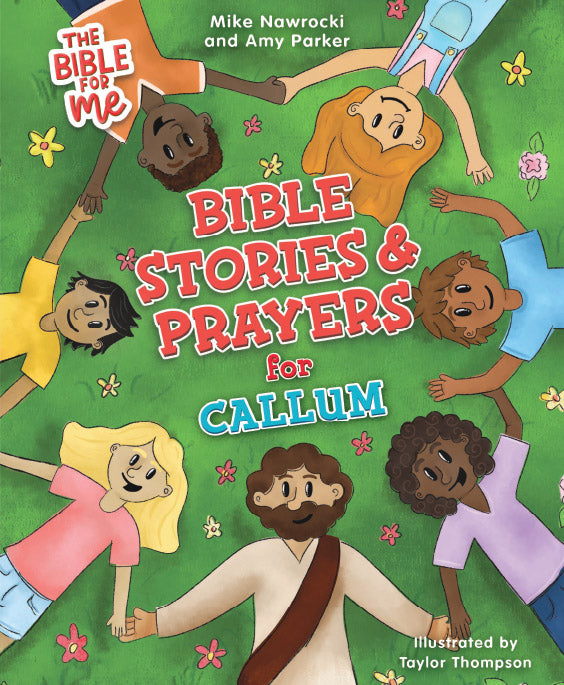 The Bible for Me: Bible Stories and Prayers PERSONALIZED EDITION: BOYS NAMES