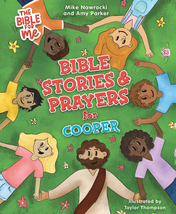 The Bible for Me: Bible Stories and Prayers PERSONALIZED EDITION: BOYS NAMES