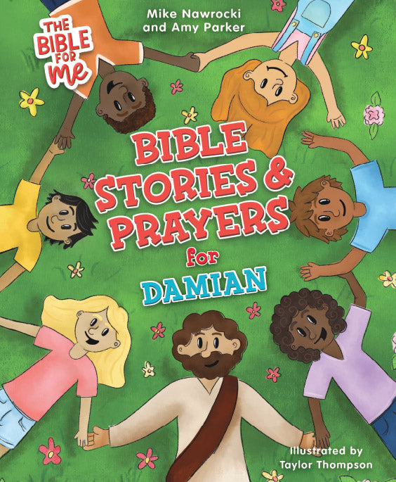 The Bible for Me: Bible Stories and Prayers PERSONALIZED EDITION: BOYS NAMES
