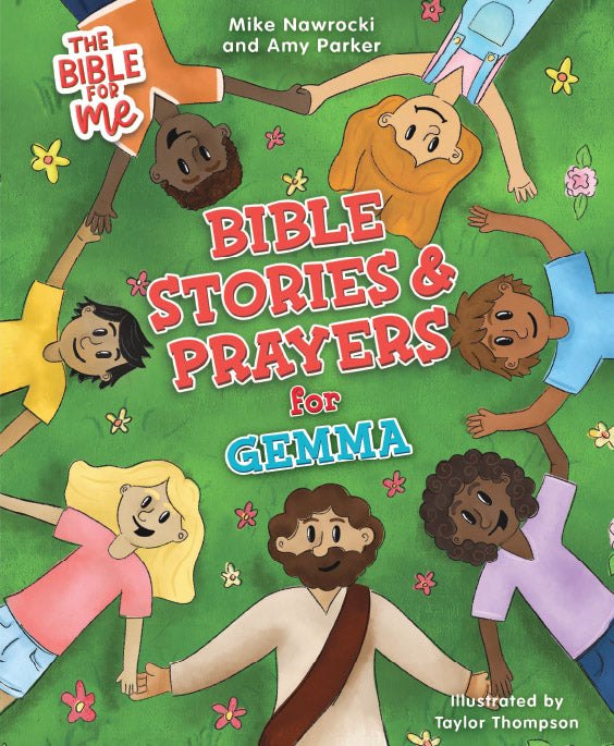The Bible for Me: Bible Stories and Prayers PERSONALIZED EDITION – Girls