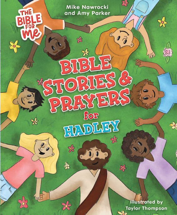 The Bible for Me: Bible Stories and Prayers PERSONALIZED EDITION – Girls