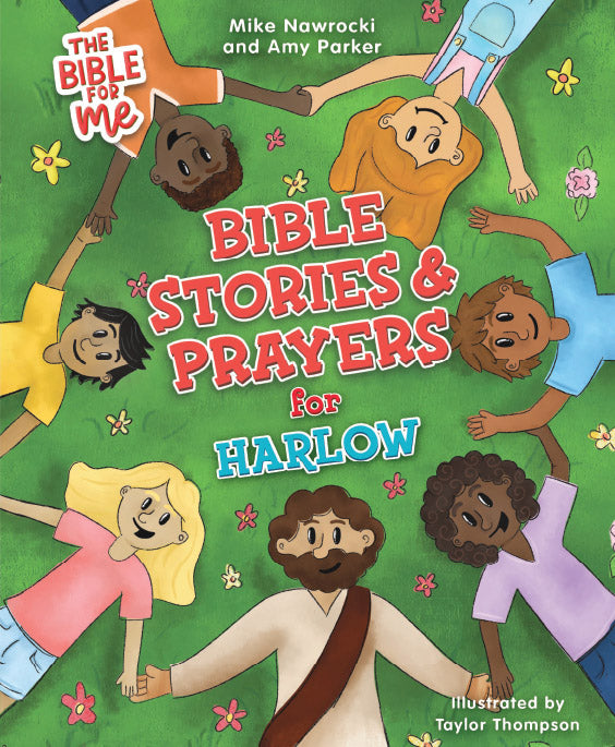The Bible for Me: Bible Stories and Prayers PERSONALIZED EDITION – Girls