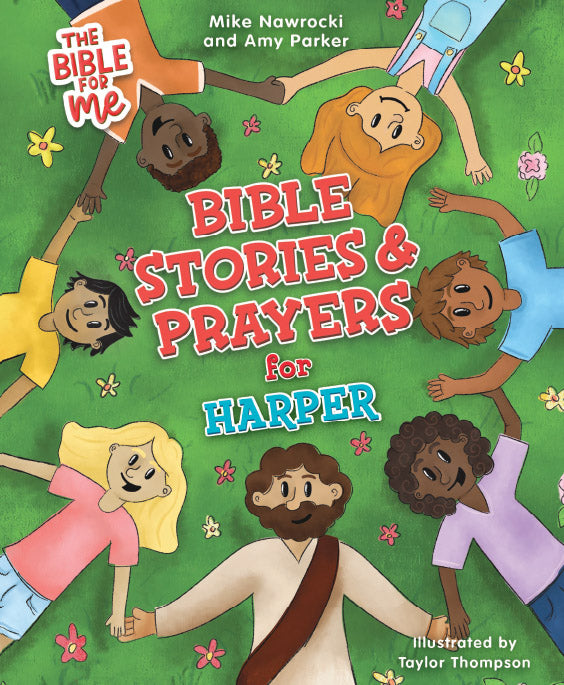 The Bible for Me: Bible Stories and Prayers PERSONALIZED EDITION – Girls