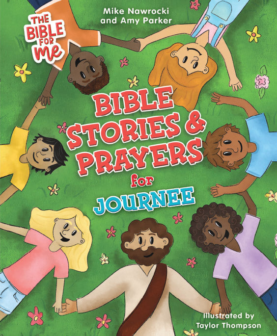 The Bible for Me: Bible Stories and Prayers PERSONALIZED EDITION – Girls