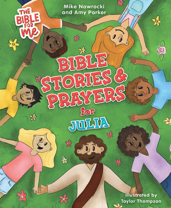 The Bible for Me: Bible Stories and Prayers PERSONALIZED EDITION – Girls