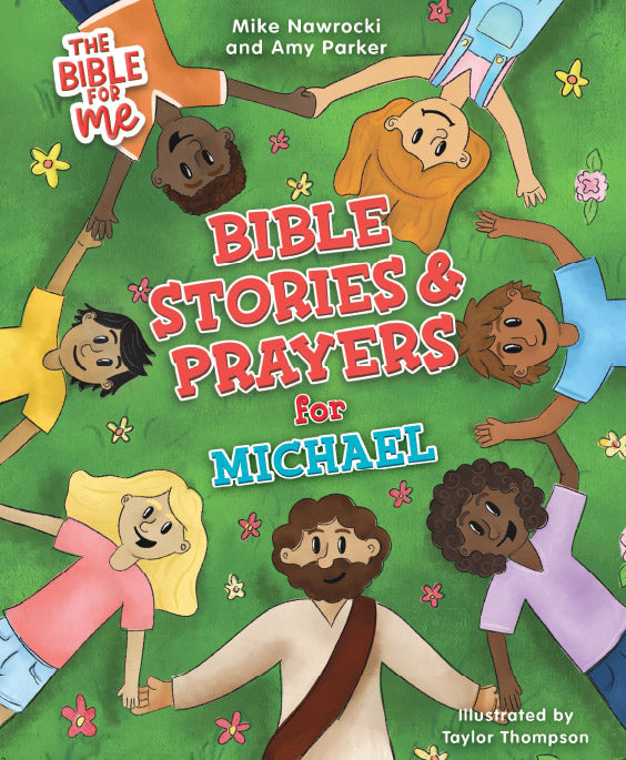 The Bible for Me: Bible Stories and Prayers PERSONALIZED EDITION – Boys