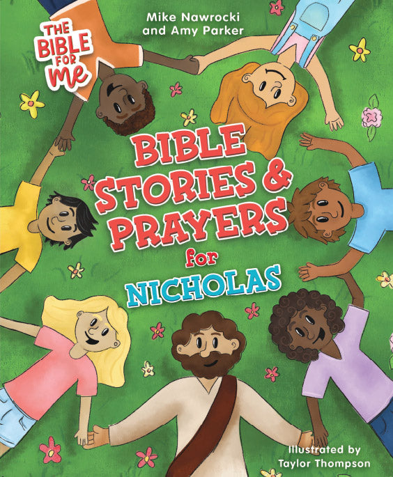 The Bible for Me: Bible Stories and Prayers PERSONALIZED EDITION – Boys