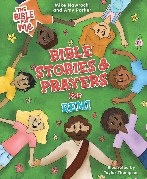 The Bible for Me: Bible Stories and Prayers PERSONALIZED EDITION – Girls