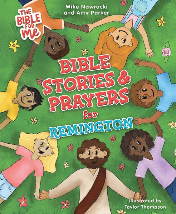The Bible for Me: Bible Stories and Prayers PERSONALIZED EDITION – Boys