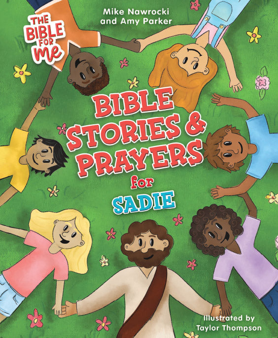 The Bible for Me: Bible Stories and Prayers PERSONALIZED EDITION – Girls