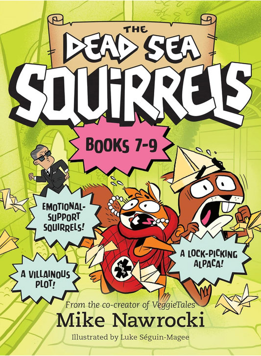 The The Dead Sea Squirrels Set Books 7-9: Merle of Nazareth / A Dusty Donkey Detour / Jingle Squirrels