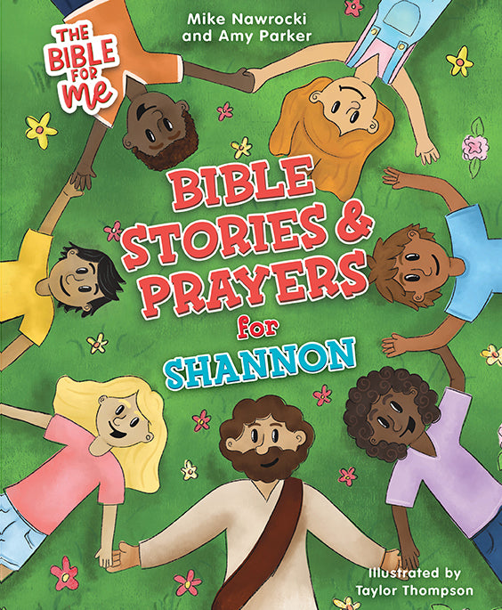 The Bible for Me: Bible Stories and Prayers PERSONALIZED EDITION – Girls
