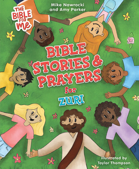The Bible for Me: Bible Stories and Prayers PERSONALIZED EDITION – Girls